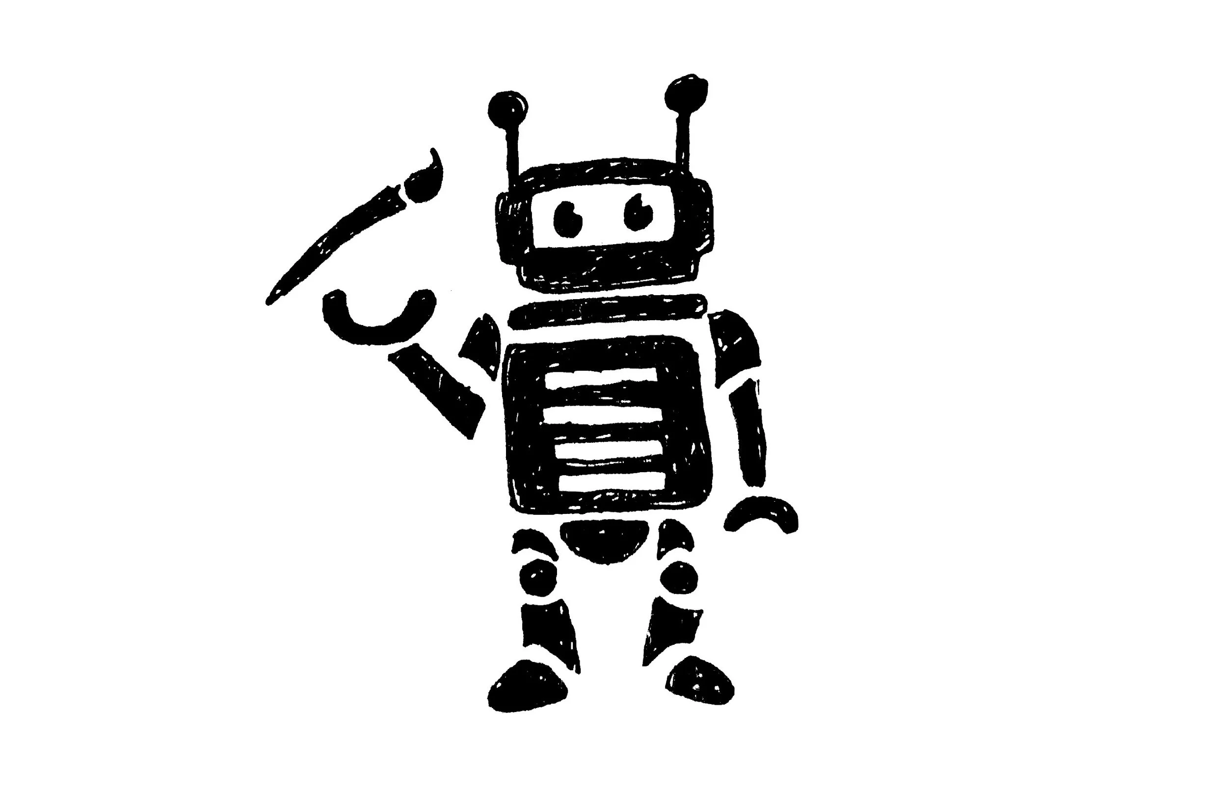 Robot illustrating an agentic AI system